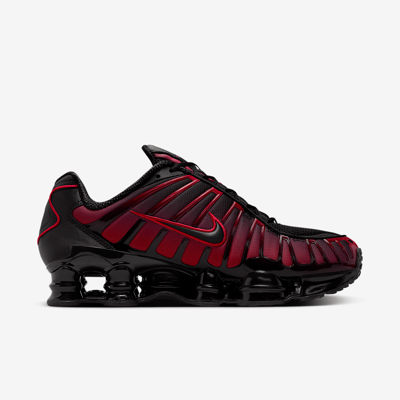 Nike Nike Shox sneaker Zwart/University Red/Zwart