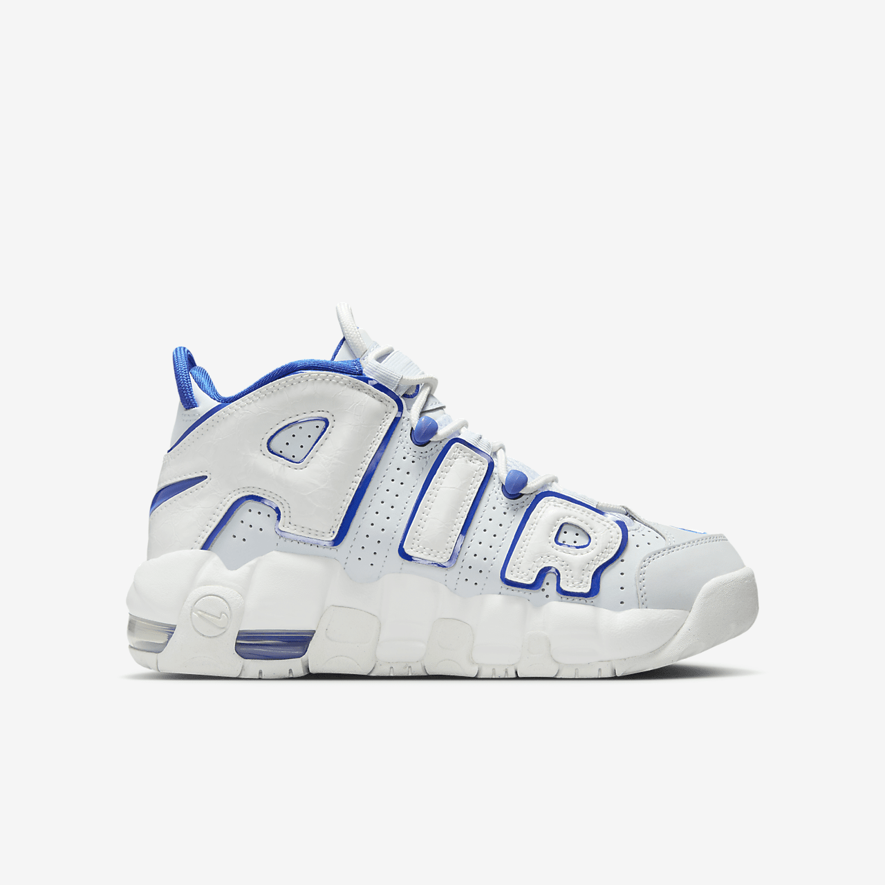 Nike Air More Uptempo sneaker Summit White/Football Grey/Racer Blue