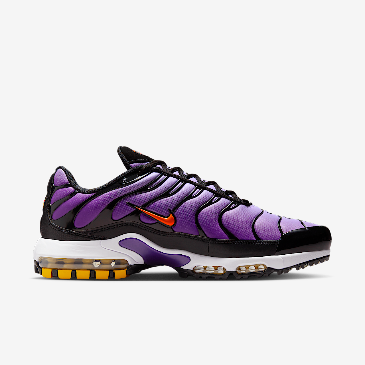 Nike Air Max Plus sneaker Voltage Purple/Zwart/Total Orange