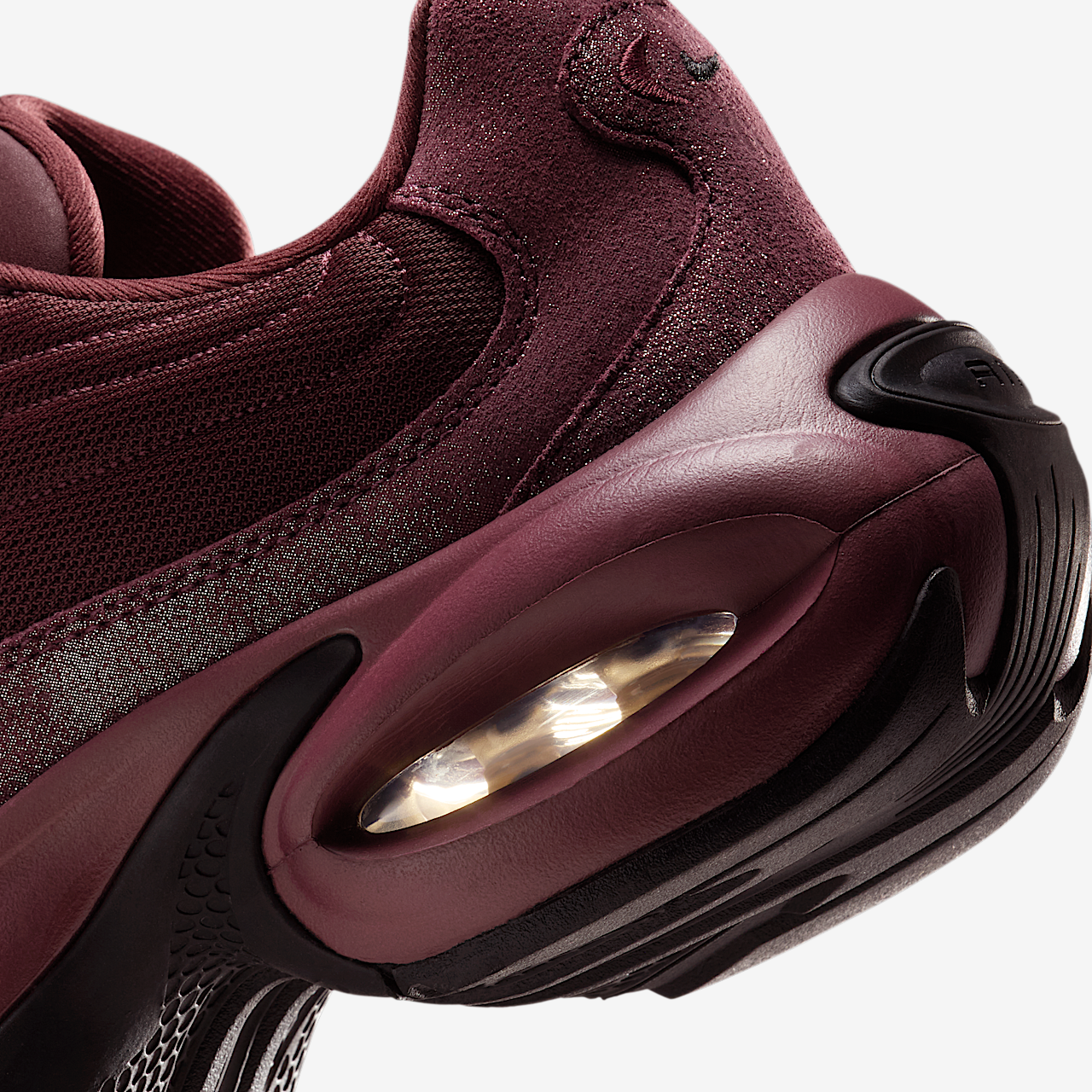Nike Nike Air Max Portal sneaker Burgundy Crush/Zwart/Metallic Dark Grey