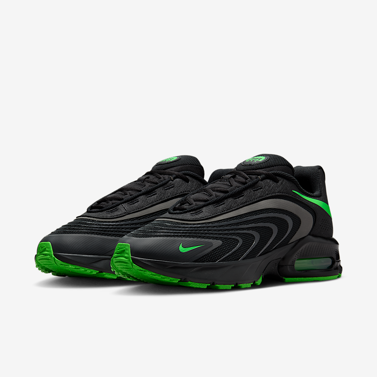 Nike Air Max sneaker Anthracite/Zwart/Green Strike