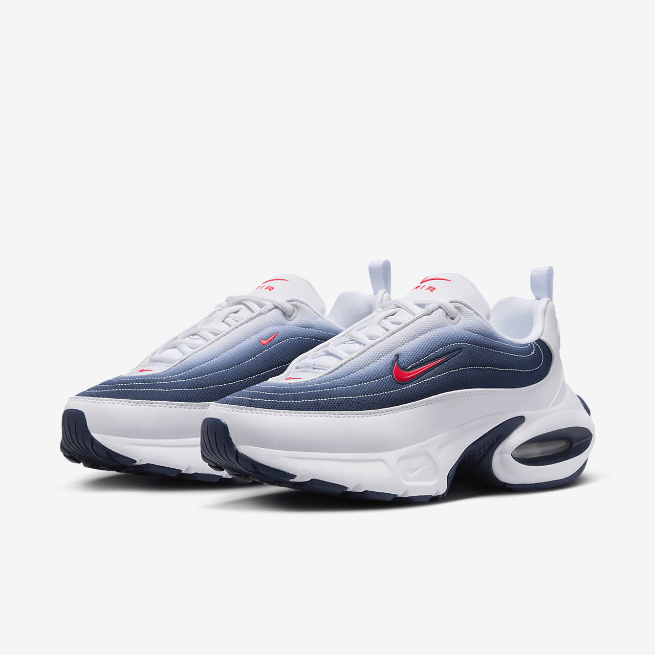 Nike Nike Air Max Portal sneaker Wit/Midnight Navy/Bright Crimson