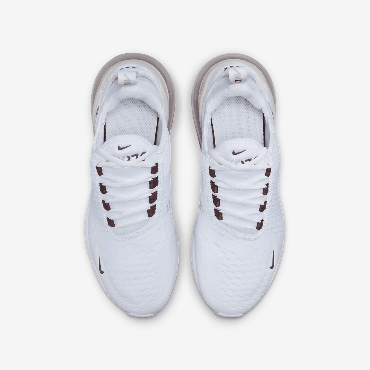 Nike Air max 270 sneaker Wit/Platinum Violet/Burgundy Crush