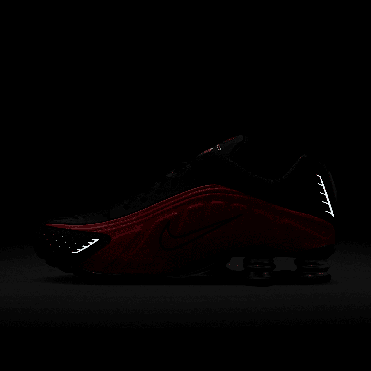 Nike Nike Shox sneaker University Red/Zwart/Metallic Silver/University Red