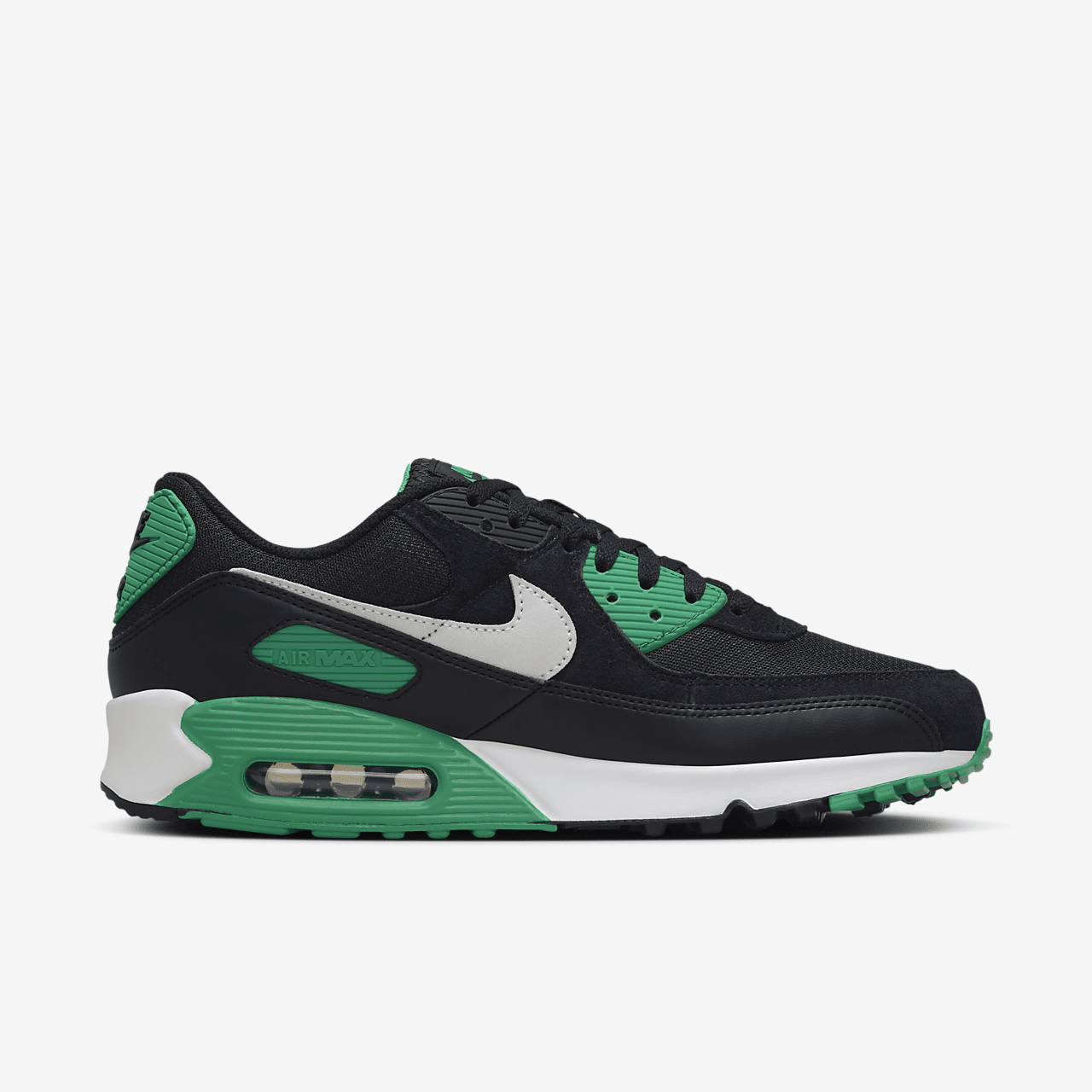 Nike Air max 90 sneaker Zwart/Stadium Green/Wit