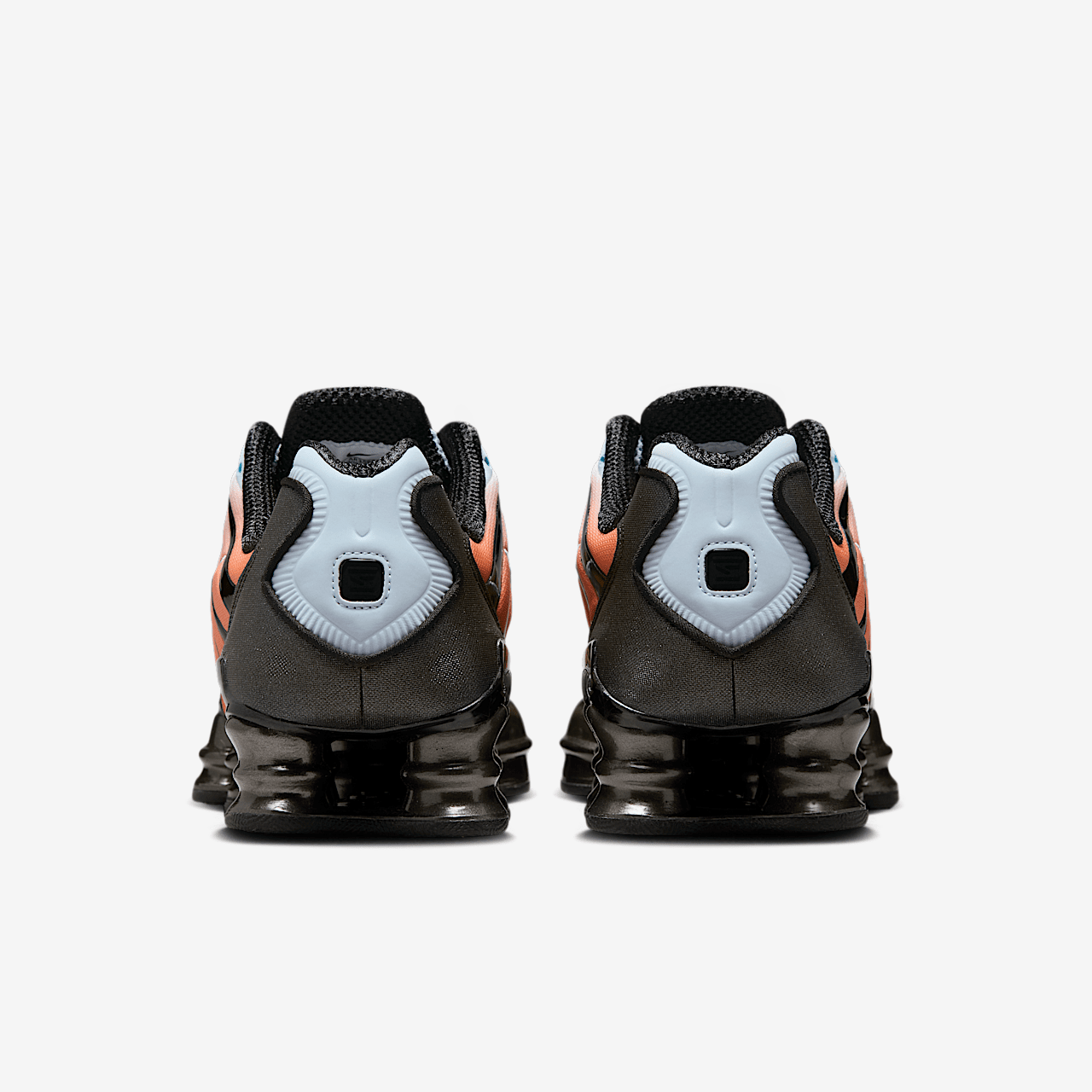 Nike Nike Shox sneaker Blue Tint/Total Orange/Zwart