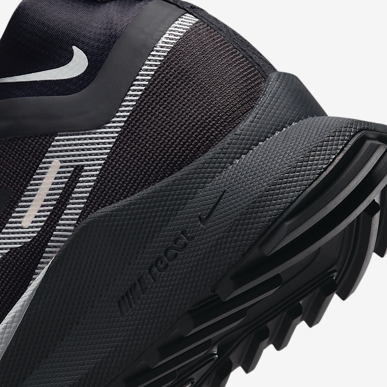 Nike Pegasus sneaker Zwart/Reflect Silver/Wolf Grey