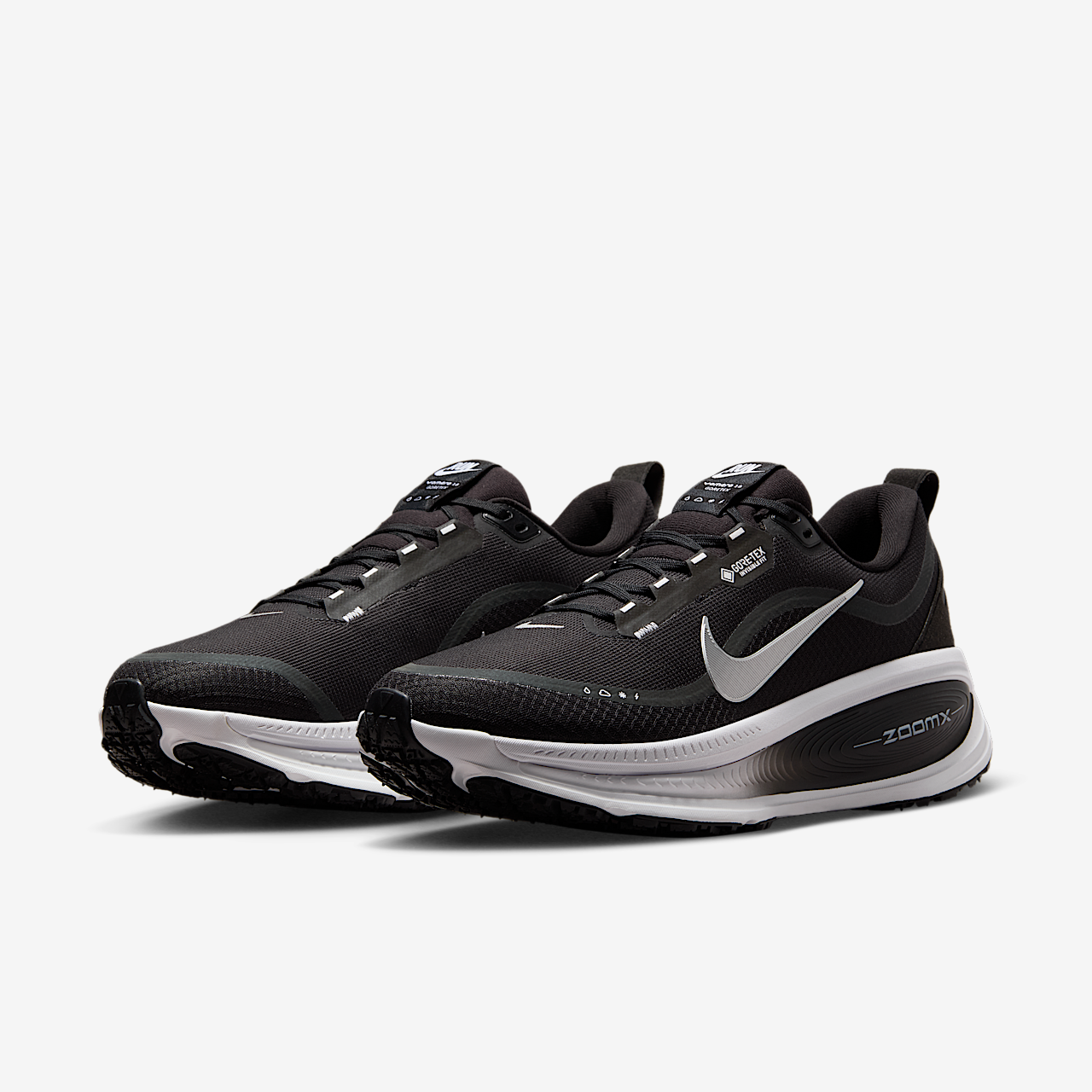 Nike Vomero sneaker Zwart/Anthracite/Wit/Metallic Silver