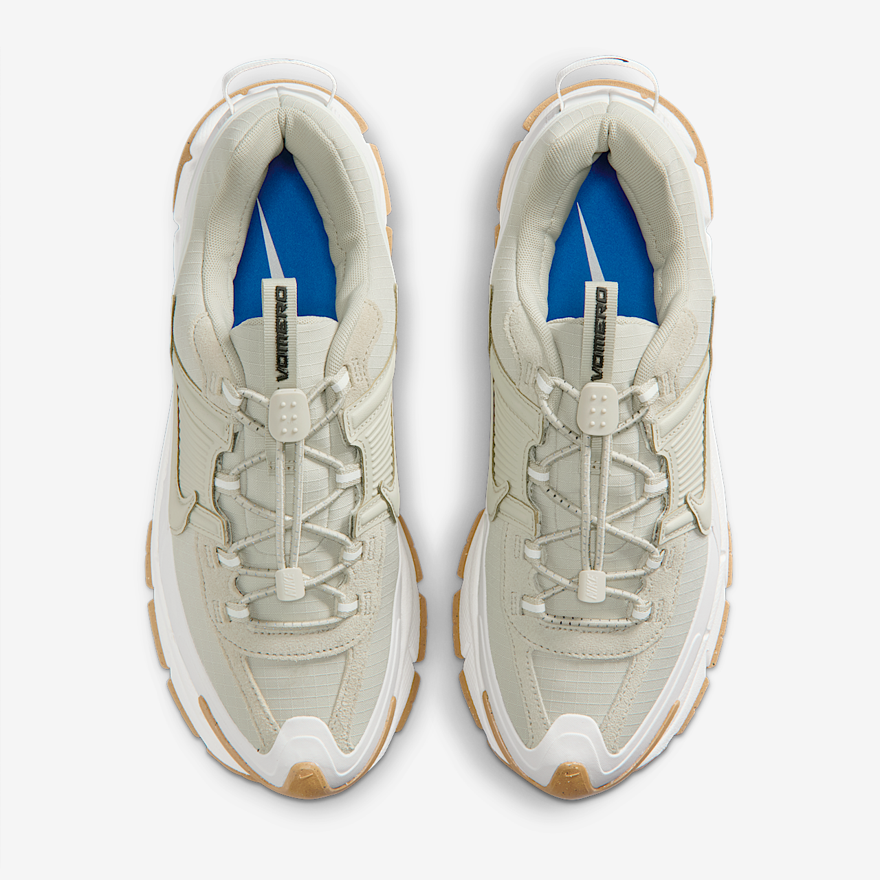 Nike Nike Zoom Vomero Roam sneaker Sail/Gum Light Brown/Racer Blue/Light Stone