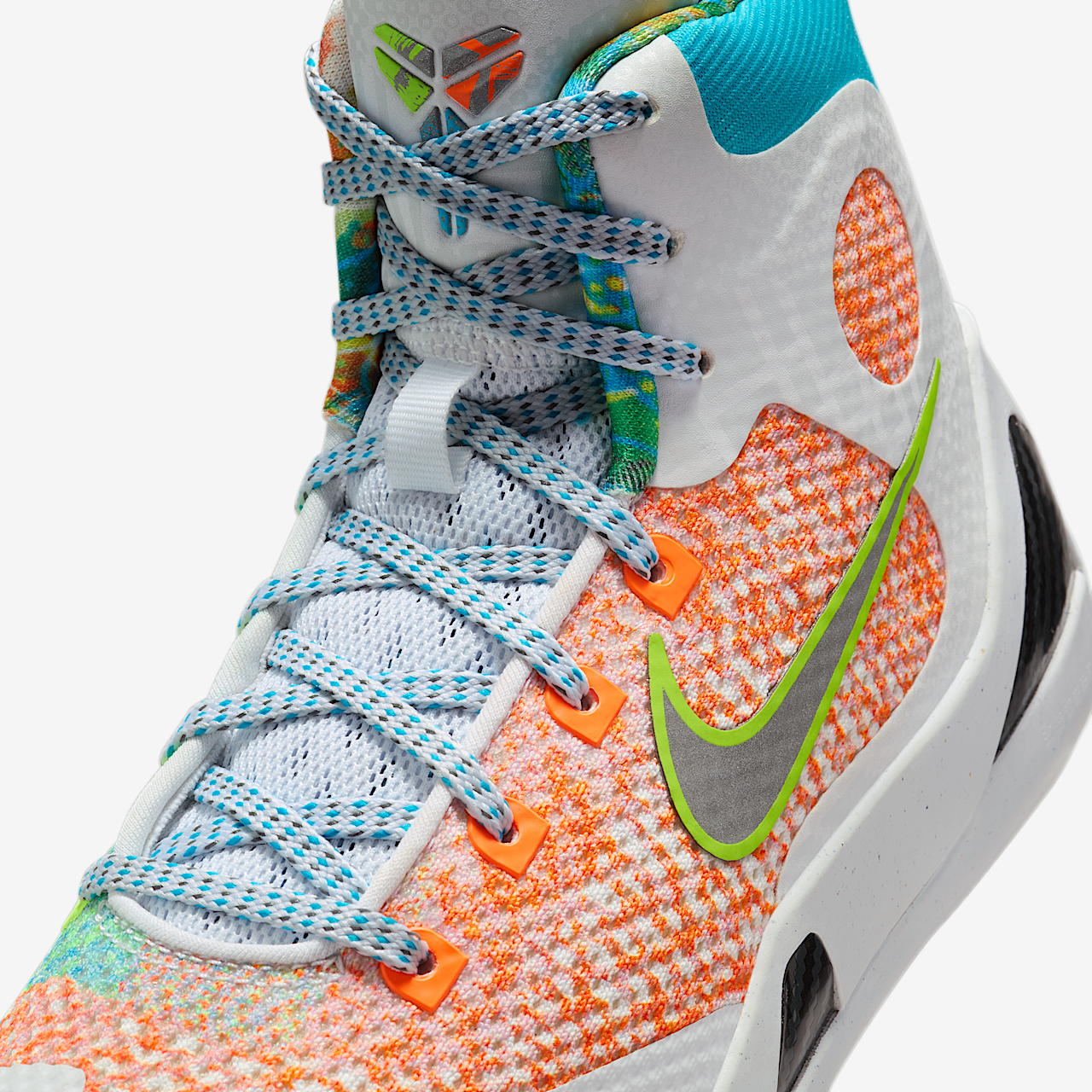 Nike Kobe sneaker Wit/Zwart/Chlorine Blue