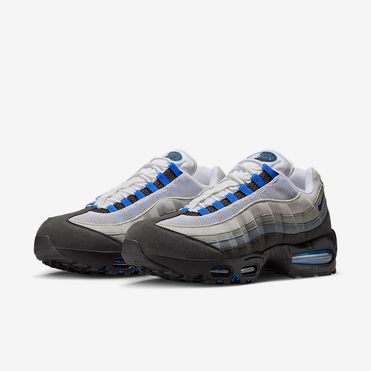 Nike Air Max sneaker Wit/Neutral Grey/Medium Grey/Blue Spark
