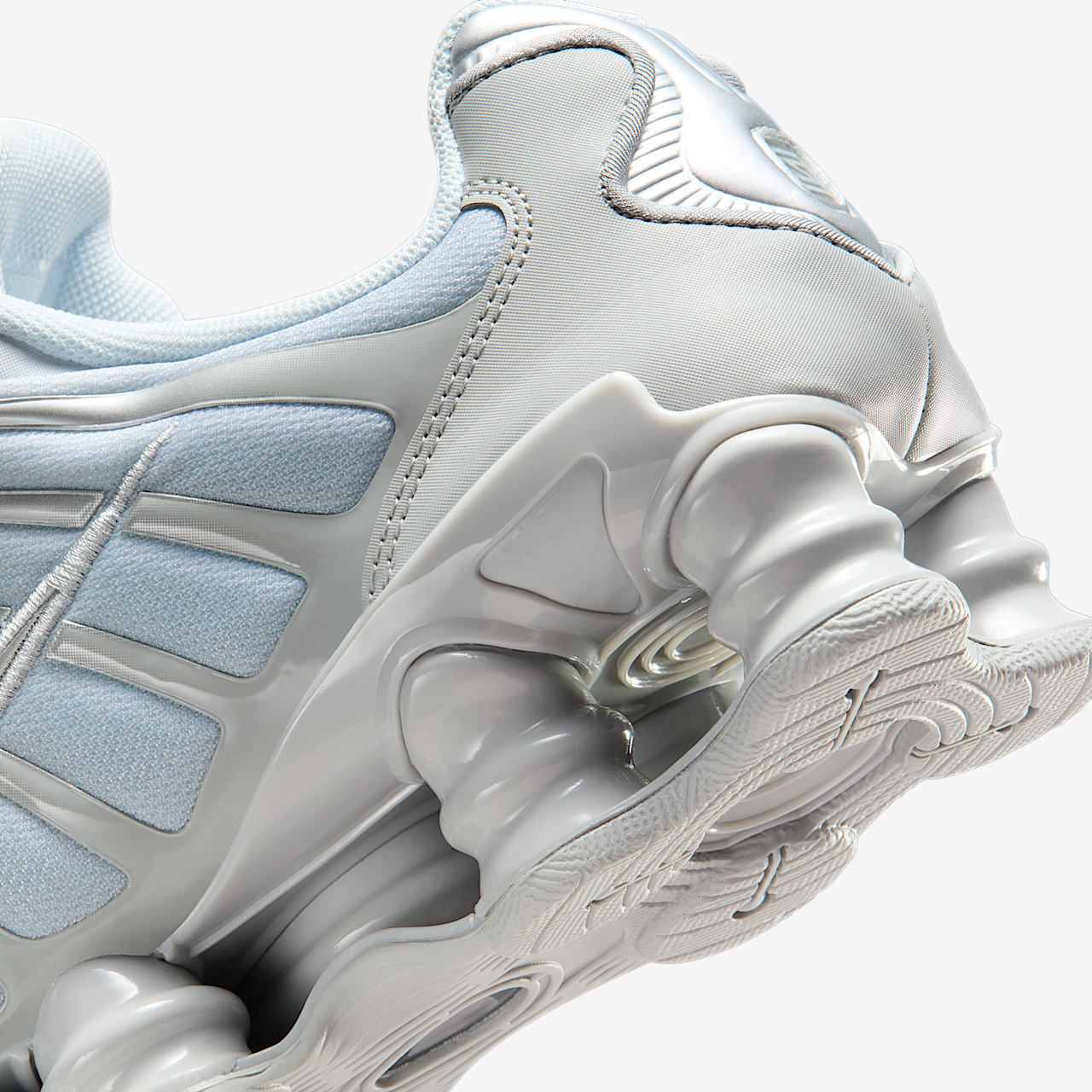 Nike Nike Shox sneaker Pure Platinum/Smoke Grey/Metallic Silver