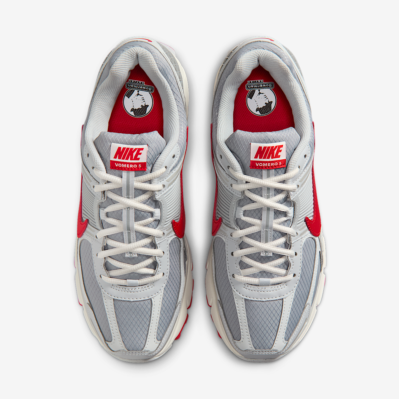 Nike Vomero sneaker Grey Fog/Particle Grey/Phantom/University Red