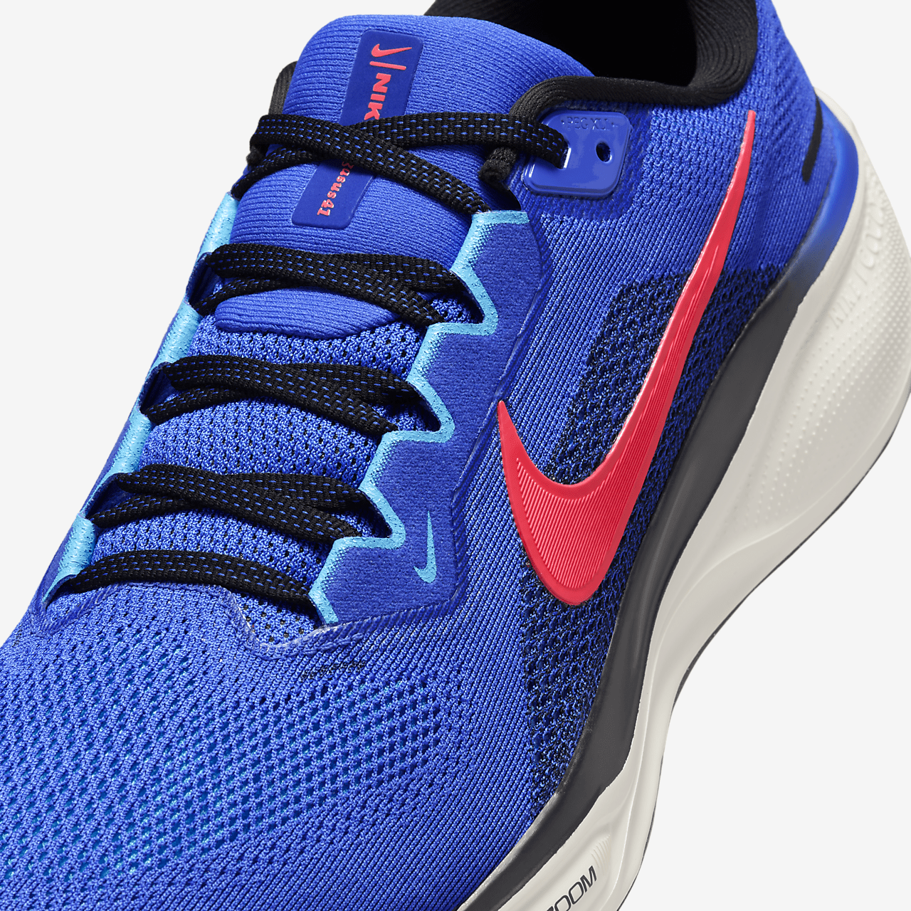 Nike Pegasus sneaker Astronomy Blue/Zwart/Baltic Blue/Hot Punch