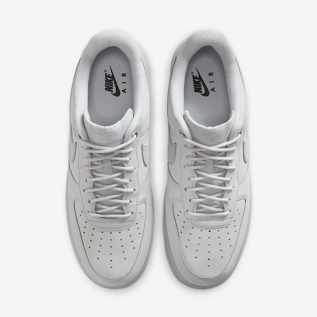 Nike Air Force 1 sneaker Wolf Grey/Zwart/Wolf Grey