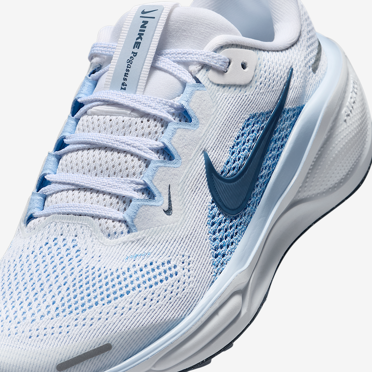 Nike Pegasus sneaker Wit/Aluminum/Football Grey/Diffused Blue