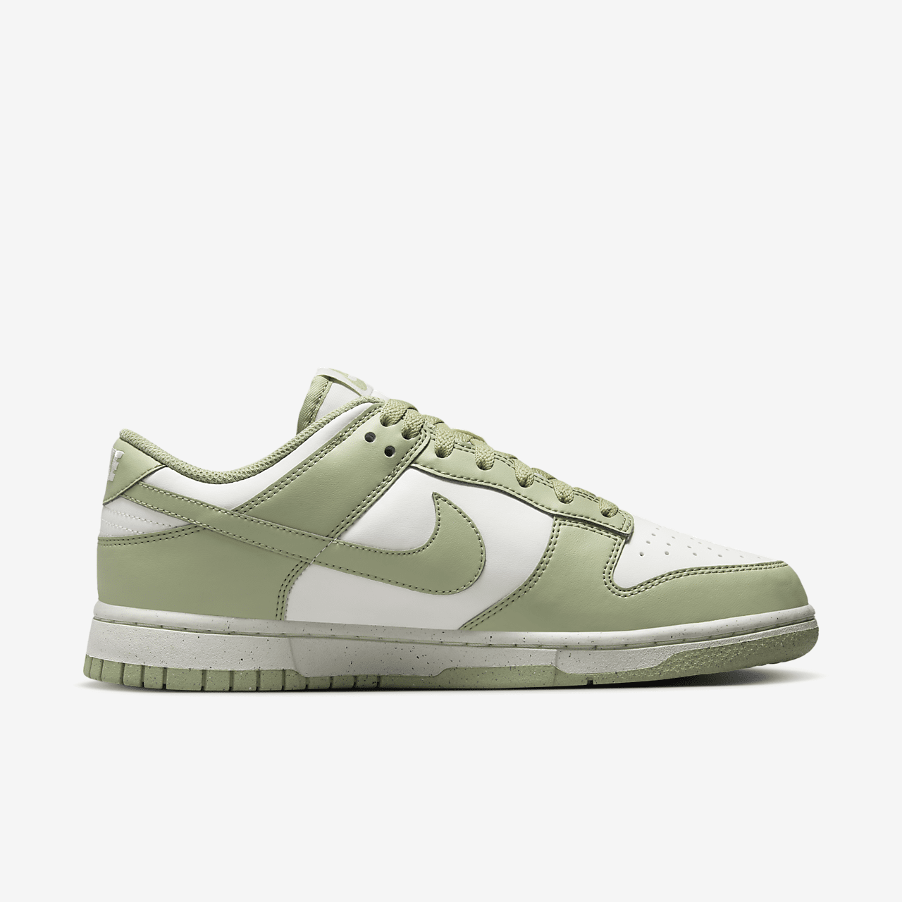 Nike Dunk Low sneaker Olive Aura/Coconut Milk/Wit/Sail