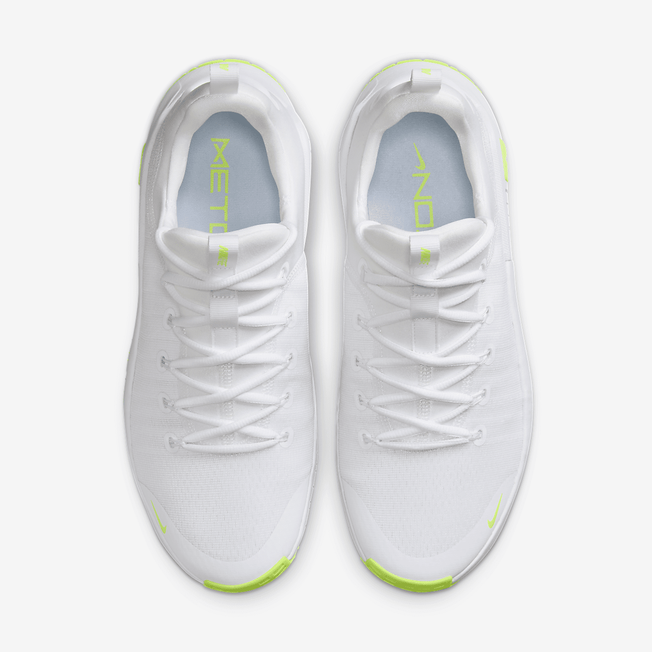 Nike Free sneaker Wit/Wit/Volt