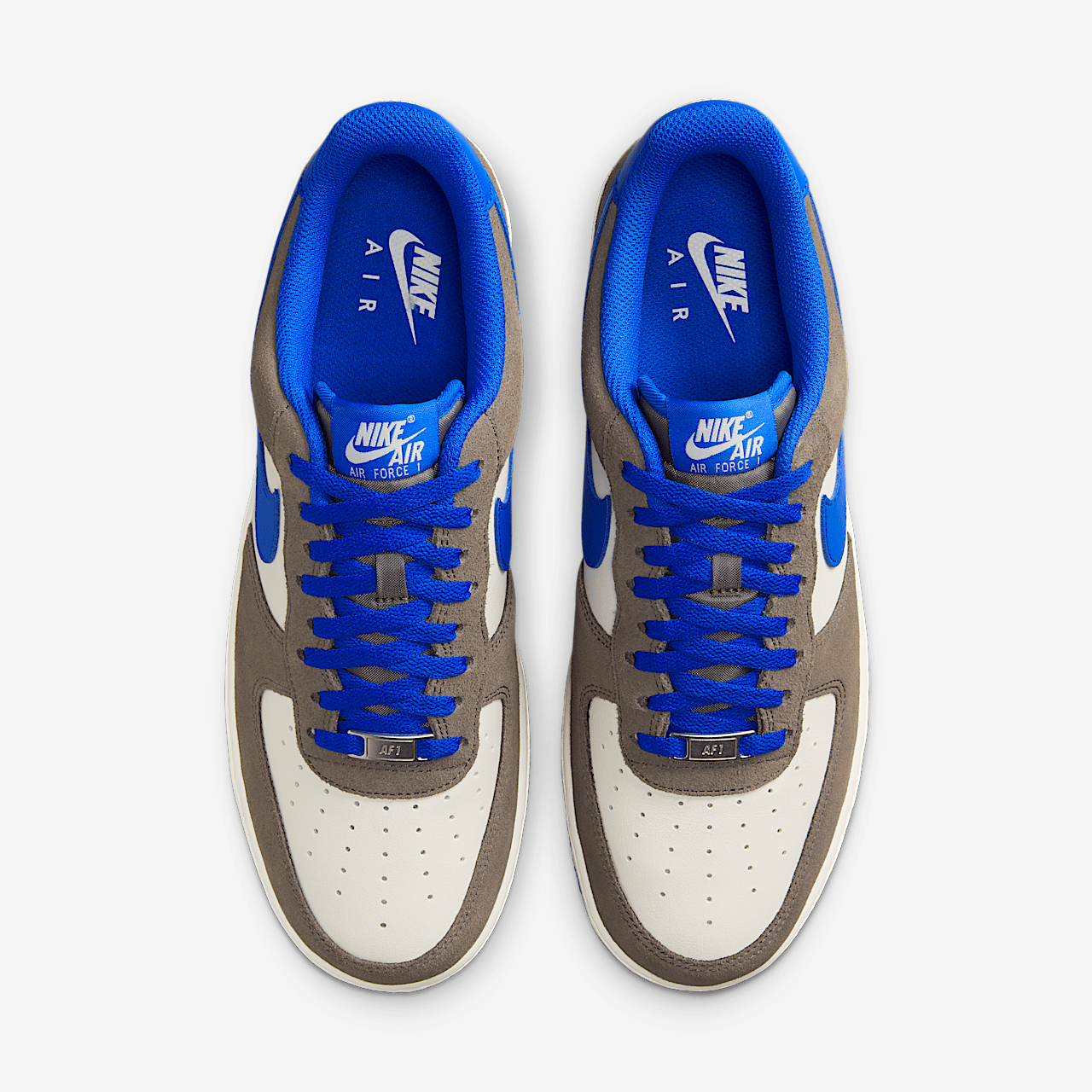 Nike Air Force 1 sneaker Cave Stone/Sail/Hyper Royal