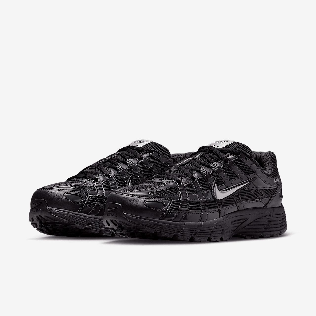 Nike P-6000 sneaker Off Noir/Metallic Silver