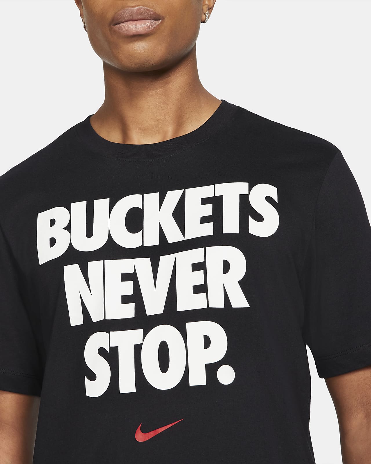 buckets never stop nike shirt