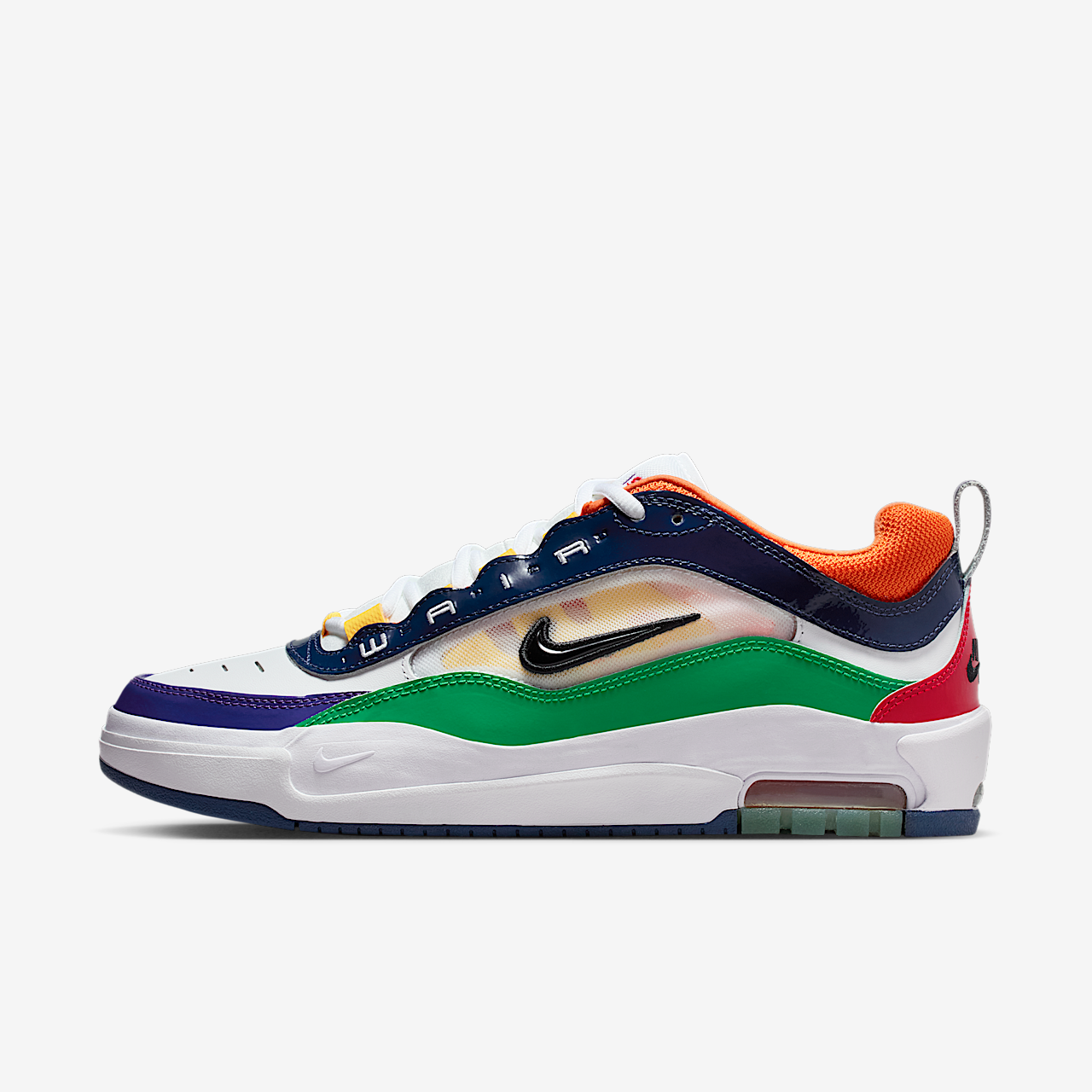 Nike Air Max sneaker University Red/Amarillo/Navy/Zwart