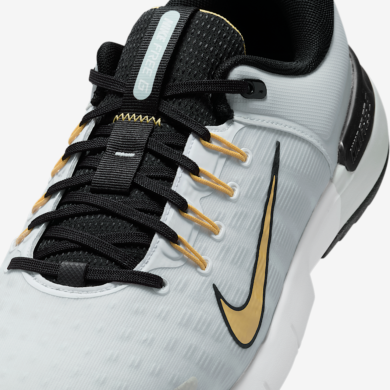 Nike Free sneaker Wit/Zwart/Pure Platinum/Topaz Gold