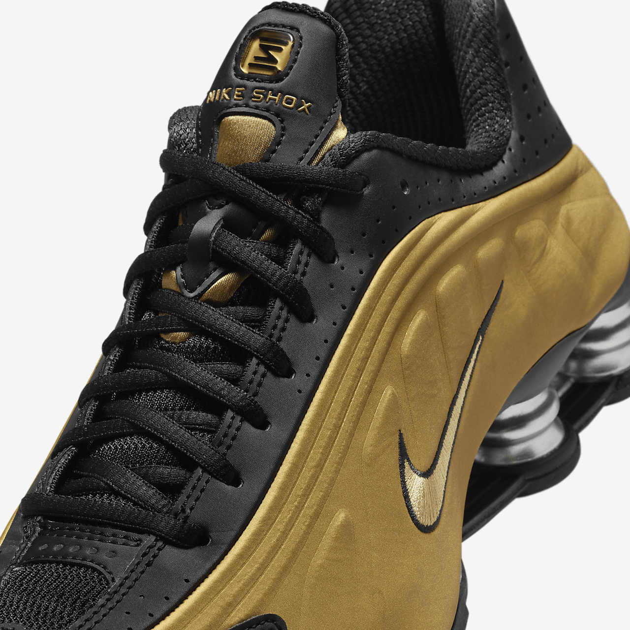 Nike Shox sneaker Zwart/Metallic Silver/Metallic Gold