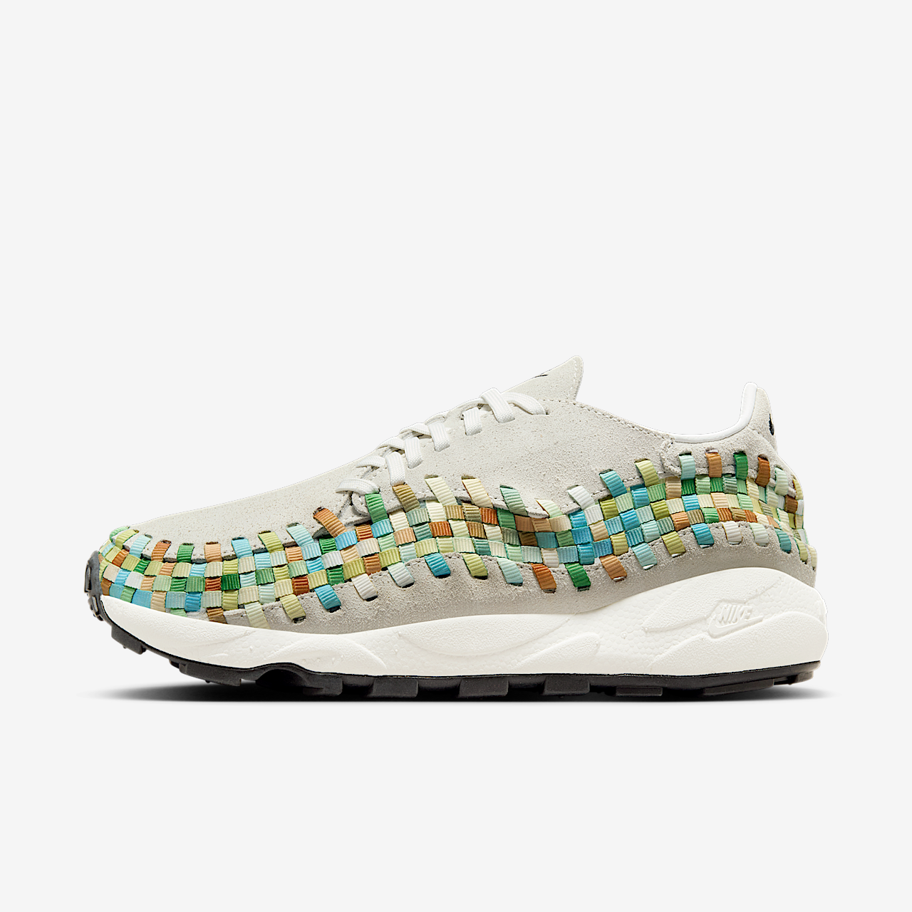 Nike Nike Air Footscape Woven sneaker Summit White/Sail/Meerkleurig/Zwart