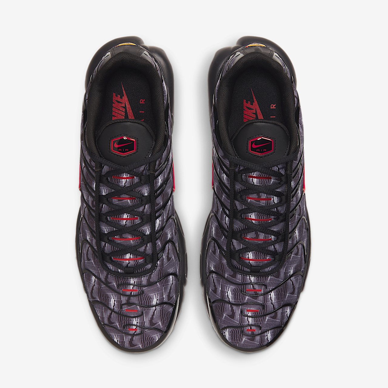 Nike Air Max Plus sneaker Zwart/Wit/University Red
