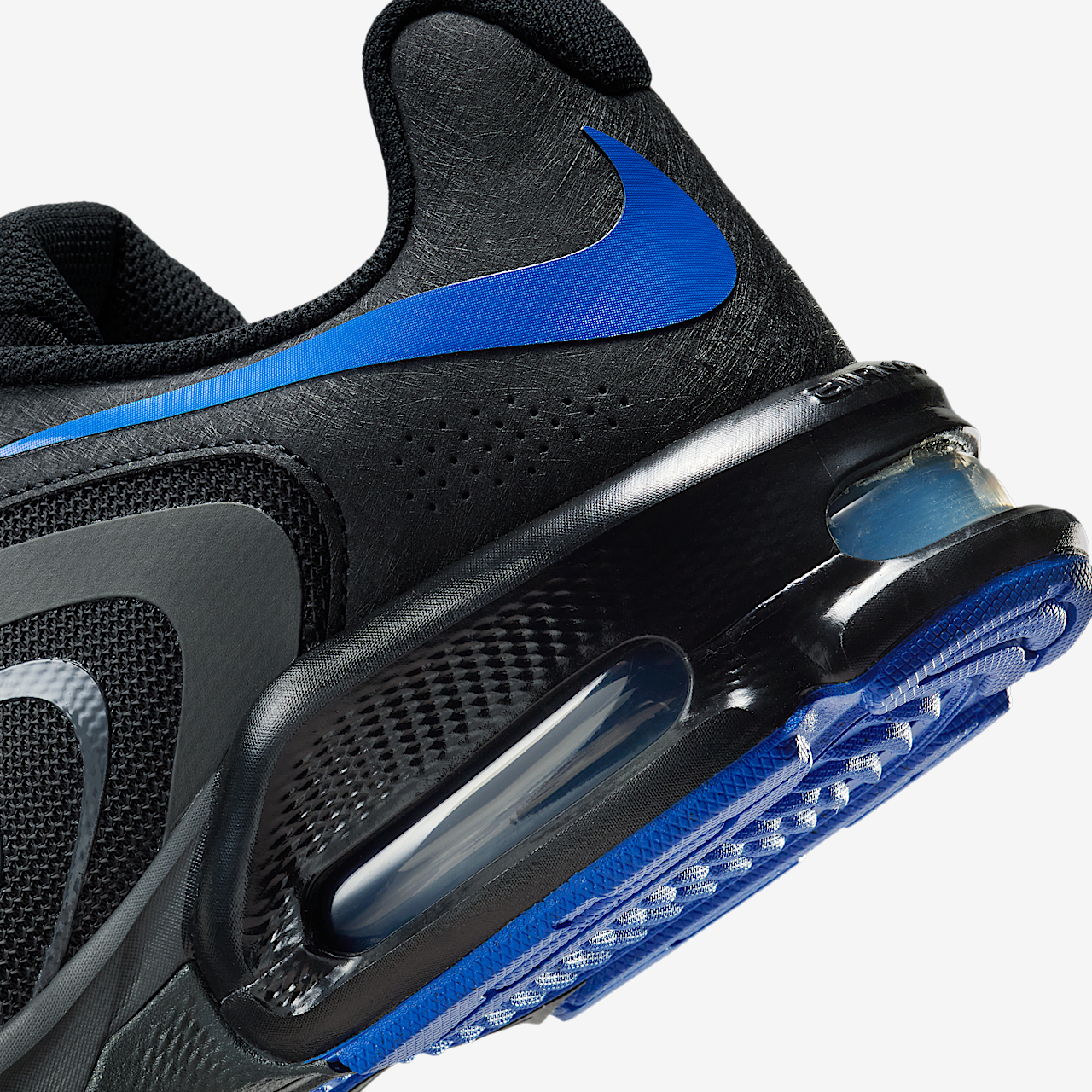 Nike Air Max sneaker Dark Smoke Grey/Zwart/Racer Blue
