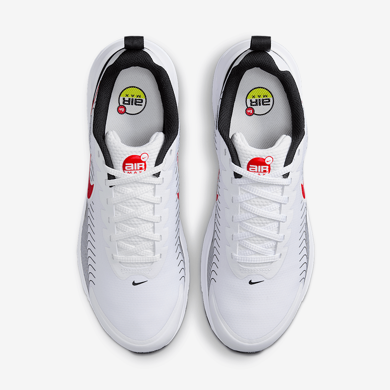 Nike Air Max Nuaxis sneaker Wit/Zwart/Wit/University Red
