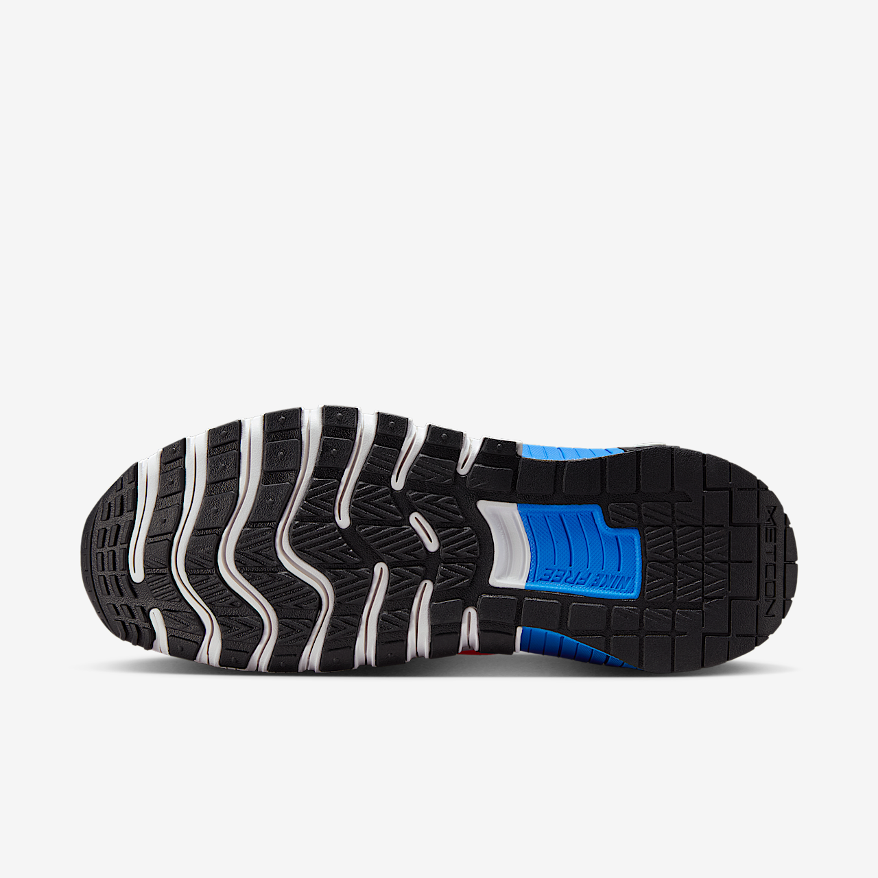 Nike Free sneaker Total Orange/Photo Blue/Zwart/Wit
