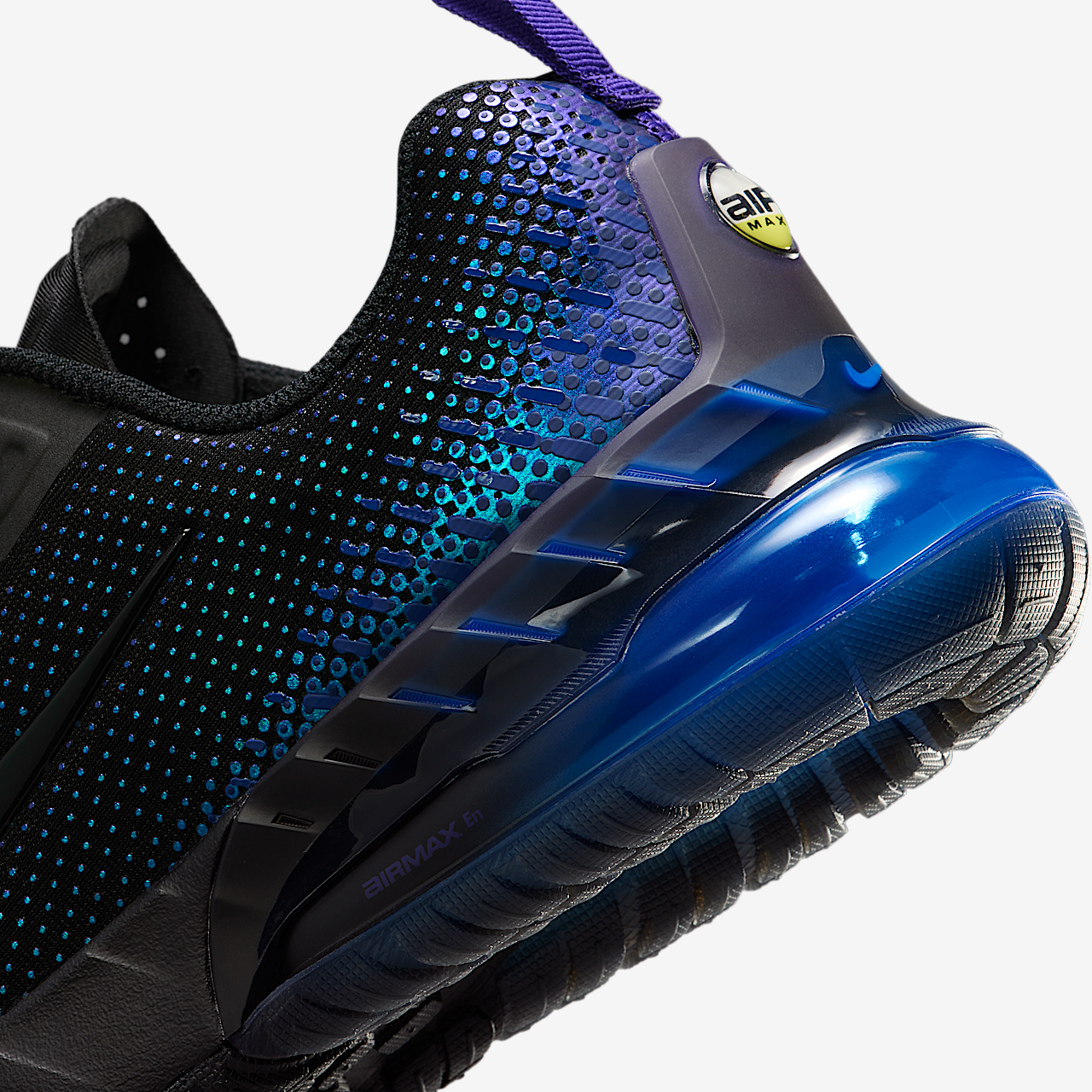 Nike Air Max sneaker Zwart/Deep Royal Blue/Court Purple/Zwart