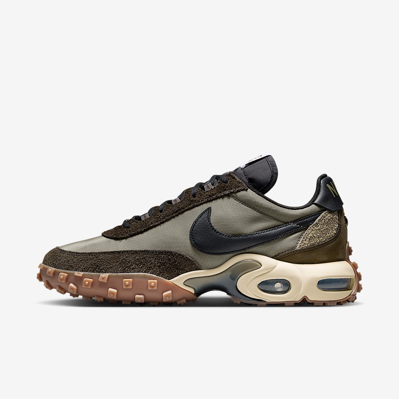 Nike Air Max sneaker Matte Olive/Gum Dark Brown/Legion Brown/Zwart