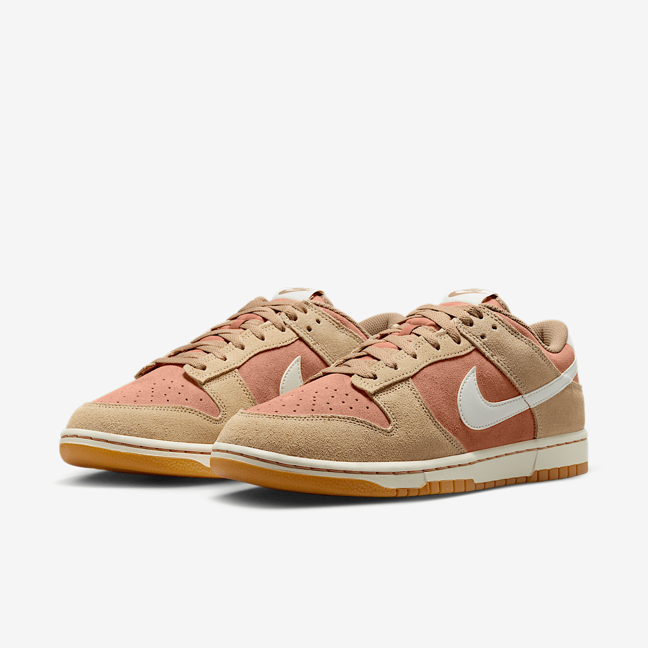 Nike Dunk Low sneaker Hemp/Terra Blush/Gum Light Brown/Pale Ivory