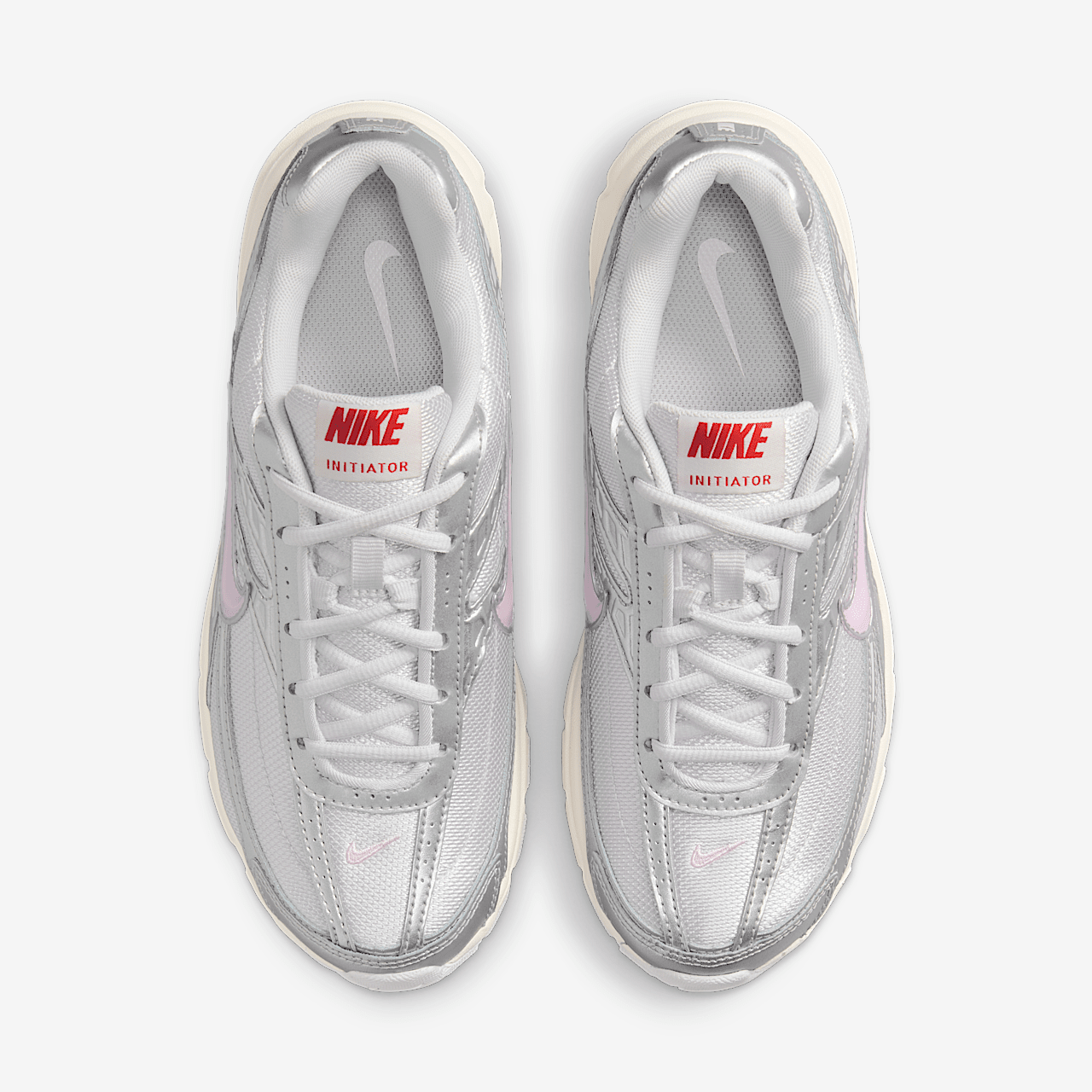 Nike  sneaker Vast Grey/Metallic Silver/Pale Ivory/Pink Foam