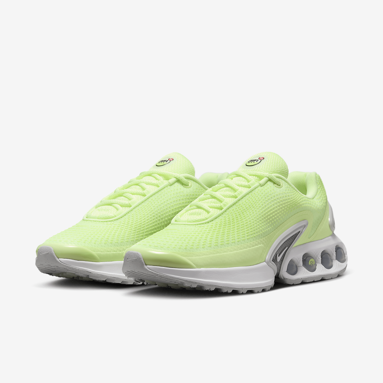 Nike Air Max DN sneaker Barely Volt/Metallic Silver/Wit/Wit