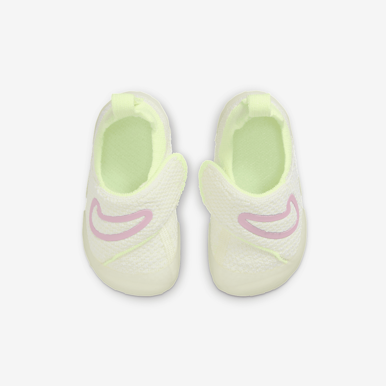 Nike  sneaker Coconut Milk/Wit/Barely Volt/Pink Rise