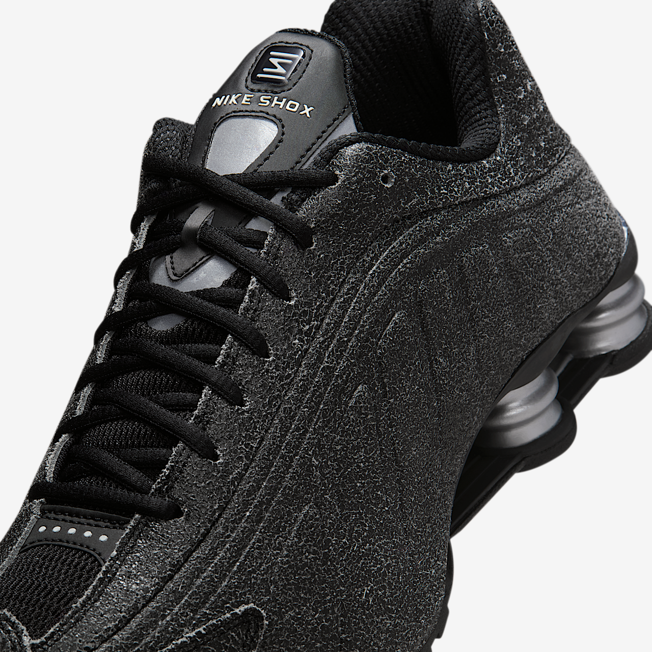 Nike Nike Shox sneaker Zwart/Light Smoke Grey/Metallic Silver/Sail