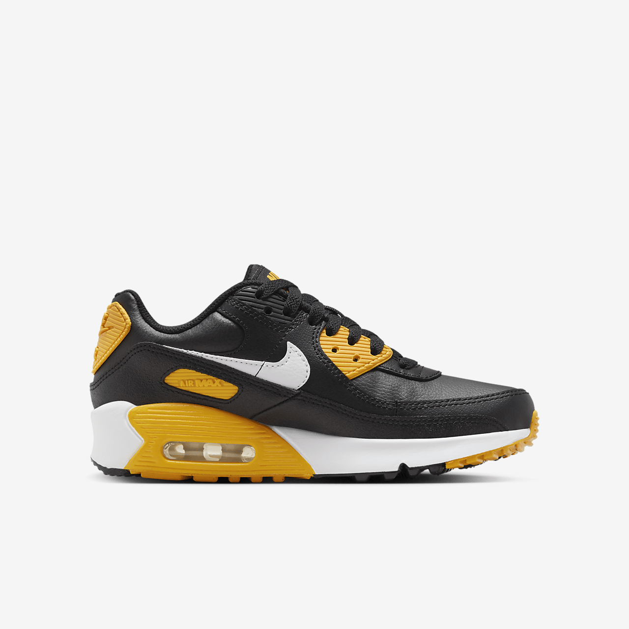 Nike Air max 90 sneaker Zwart/University Gold/Wit
