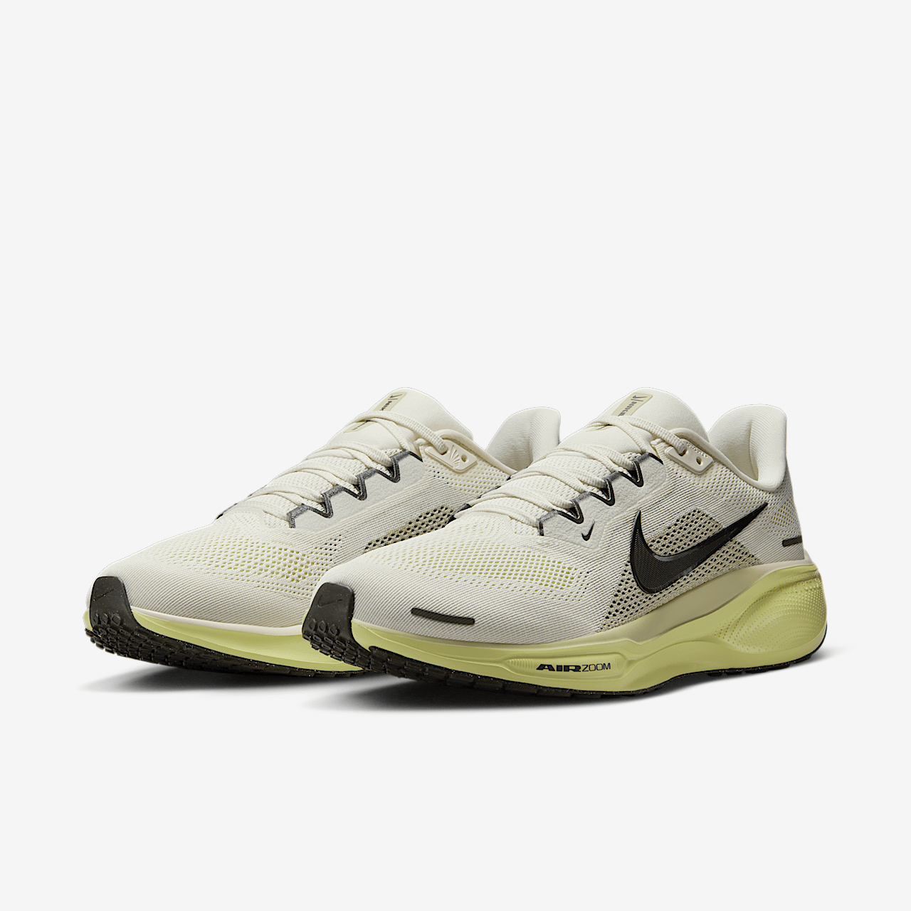 Nike Pegasus sneaker Pale Ivory/Limelight/Olive Aura/Sequoia