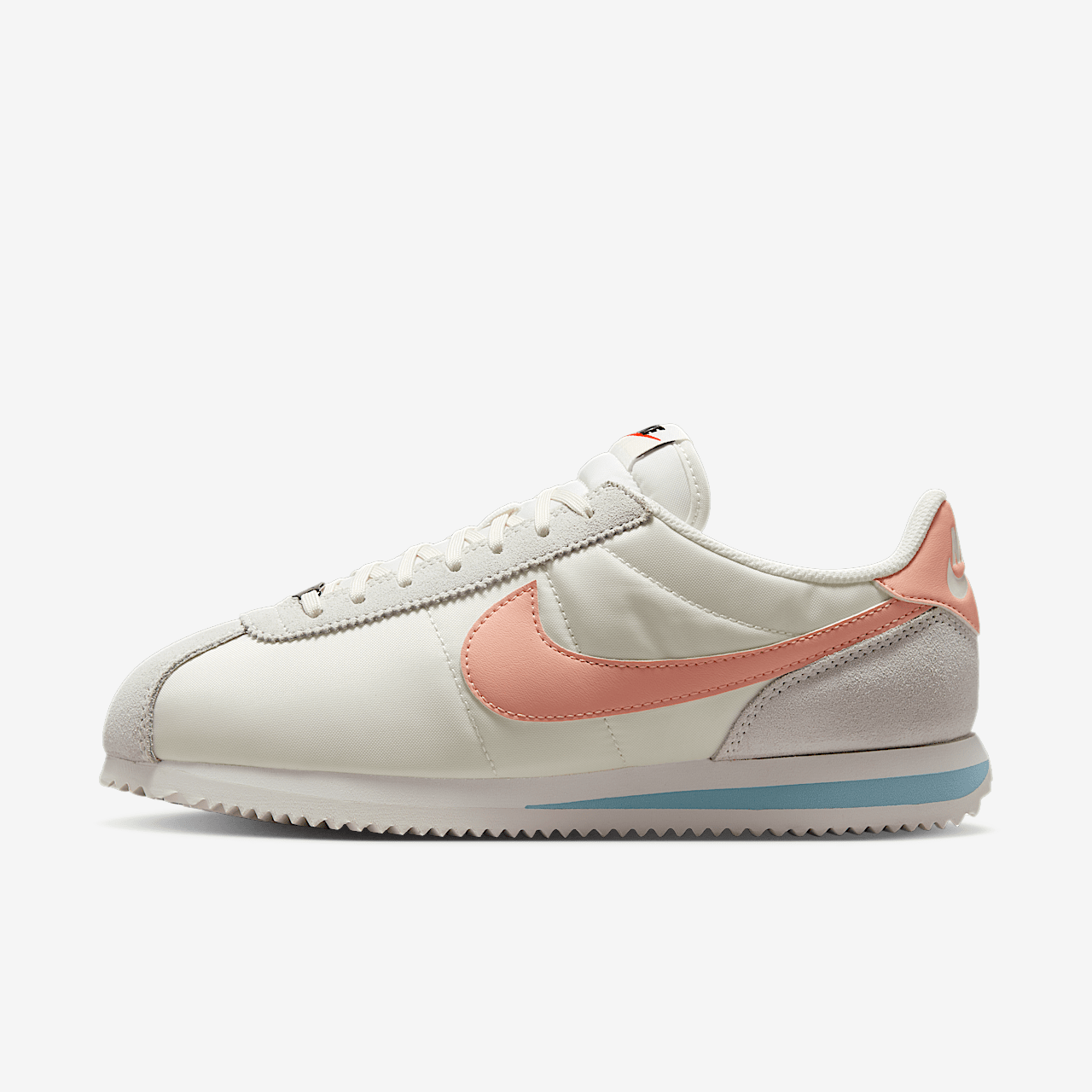 Nike Cortez sneaker Sail/Ocean Bliss/Arctic Orange