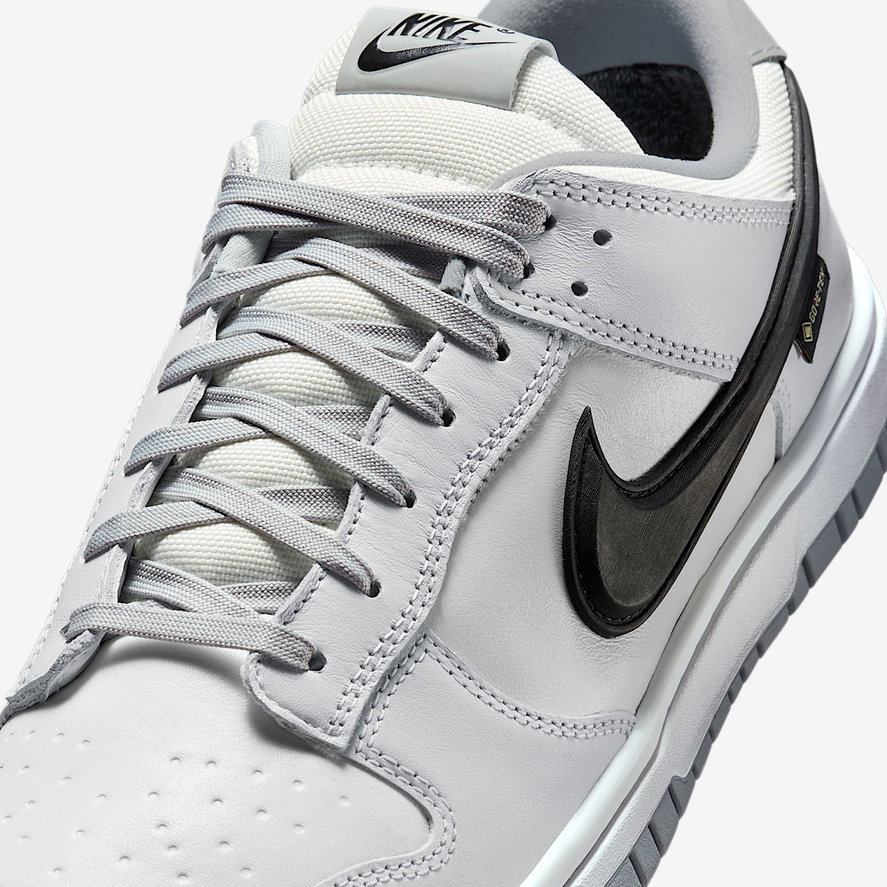 Nike Dunk Low sneaker Summit White/Off White/Light Smoke Grey/Zwart