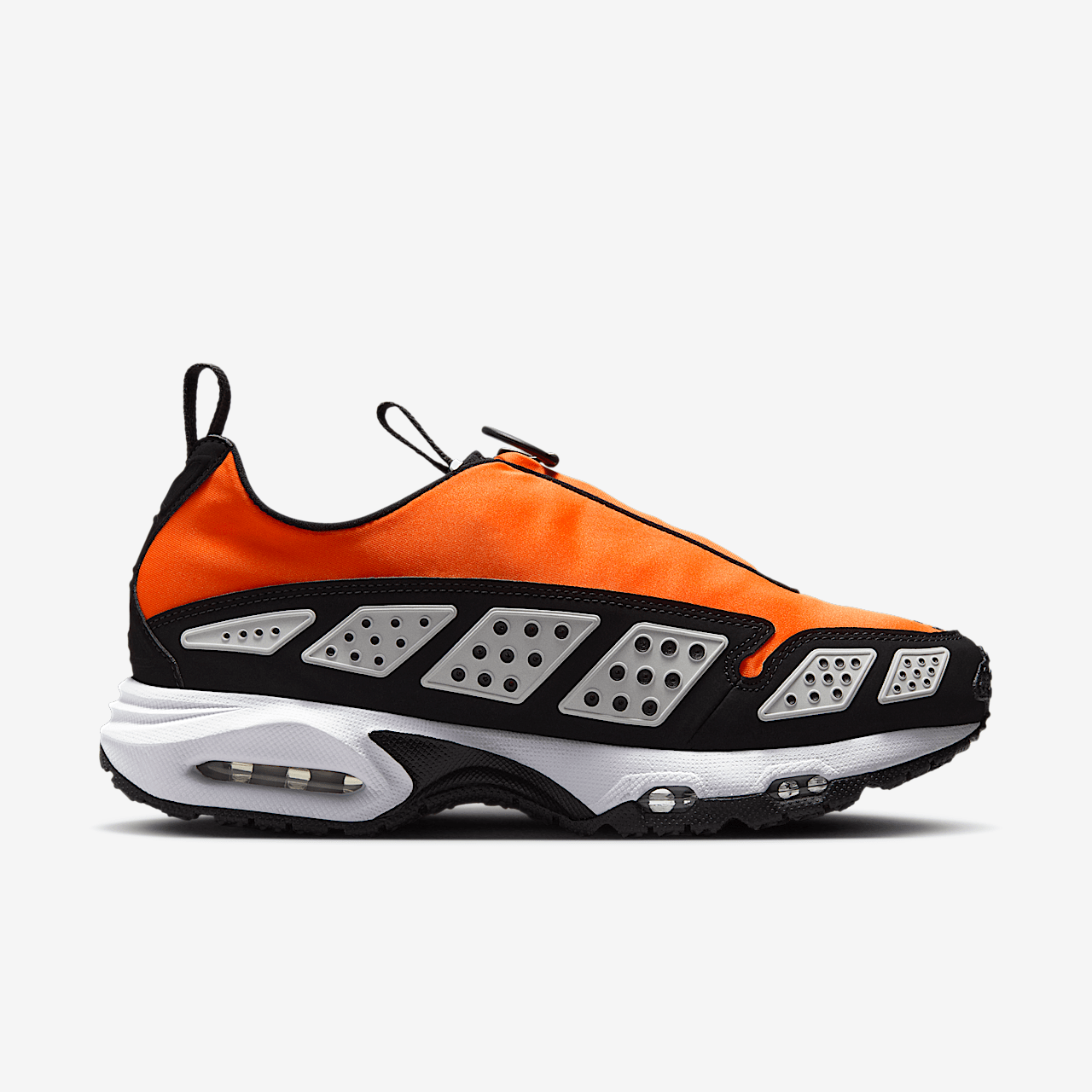 Nike Air Max SNDR sneaker Safety Orange/Zwart/Silver/Wit