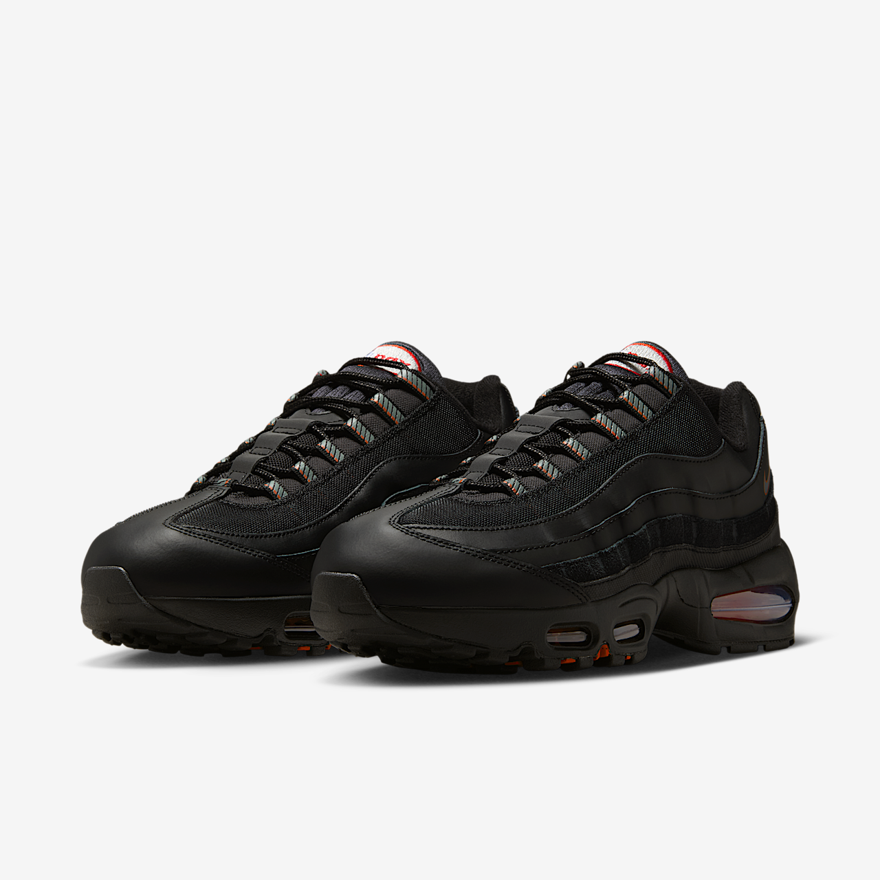 Nike Air Max sneaker Zwart/University Red/Wit/Smoke Grey