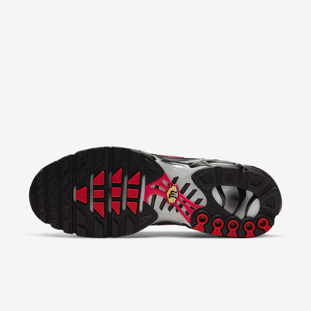 Nike Air Max Plus sneaker Zwart/Wit/University Red