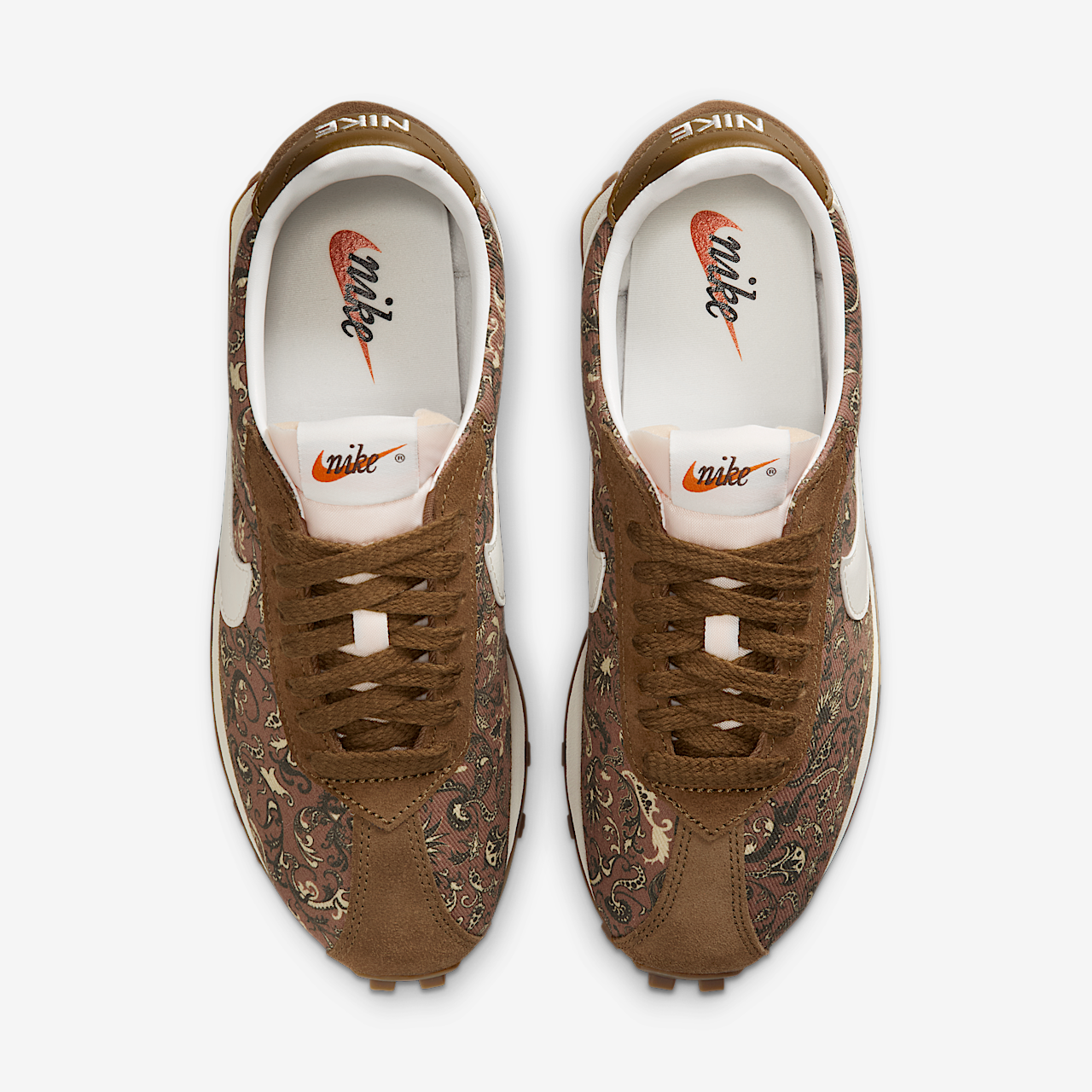 Nike  sneaker Mosswood Brown/Sesame/Campfire Orange/Sail