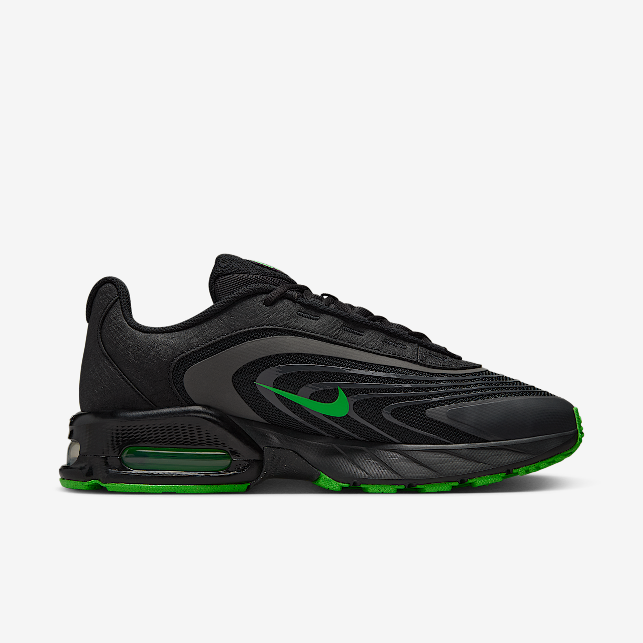 Nike Air Max sneaker Anthracite/Zwart/Green Strike
