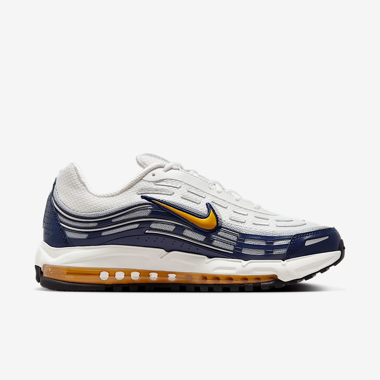 Nike Air Max sneaker Wit/Midnight Navy/Wolf Grey/Varsity Maize
